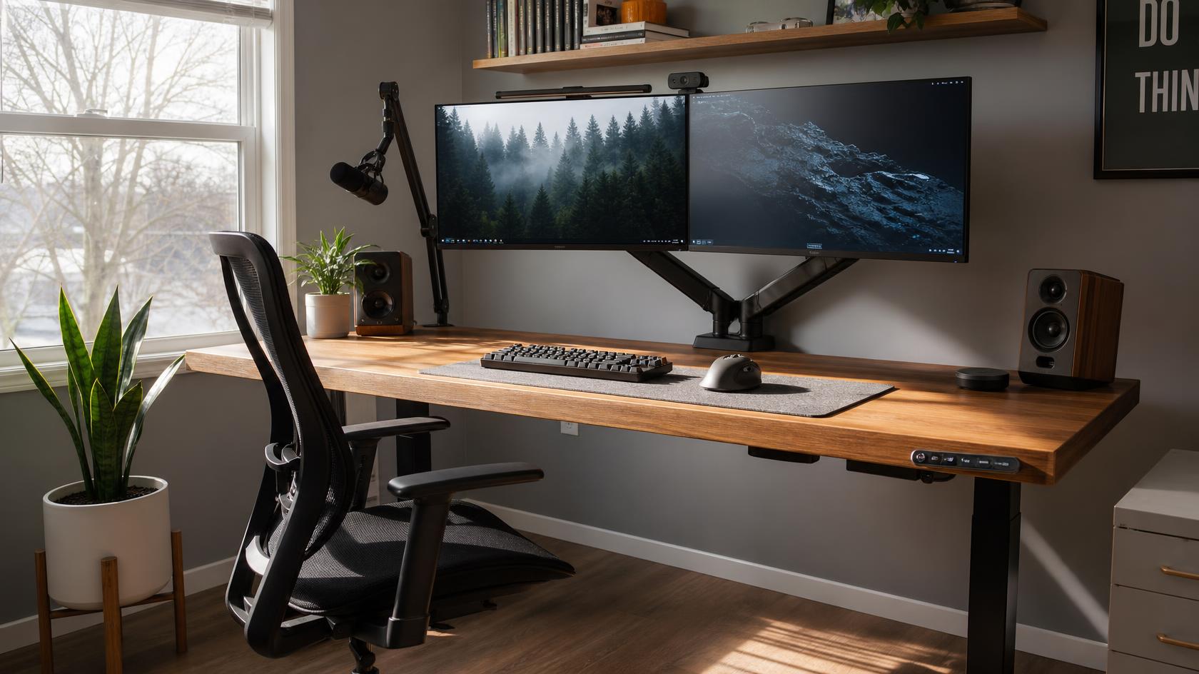 Ergonomic home office setup guide